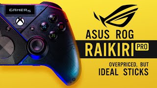 Asus Rog Raikiri Pro: Detailed test, input lag, sticks, shortcomings | REVIEW