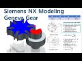 Siemens NX Modeling; How To Make a Geneva Gear Exactly; Rotary Indexing mechanism;6분할 제네바 기어;회전 인덱싱