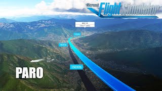 Microsoft Flight Simulator - Посадка в Паро (VQPR) Airbus A320 NEO