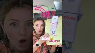 I GOT A PACKAGE FROM BYOMA!!🥹💗 PR IN THE CAR👏 #skincare #makeup #preppy #byoma #ulta