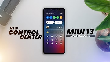 Xiaomi MIUI 13 New Control Center Download | Best Mi Themes Ever