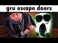 Gru escapes roblox doors