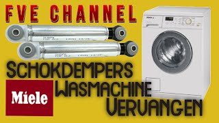 Wasmachine Repareren - Schokdempers Miele Wasmachine Vervangen