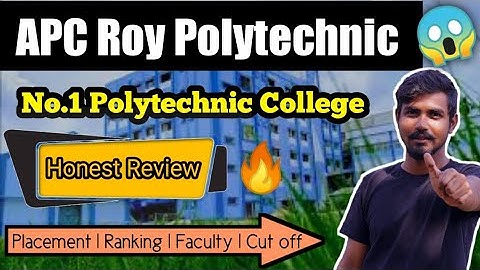 APC Roy Polytechnic ||honest review ||Best polytechnic in west Bengal🔥||😱😱