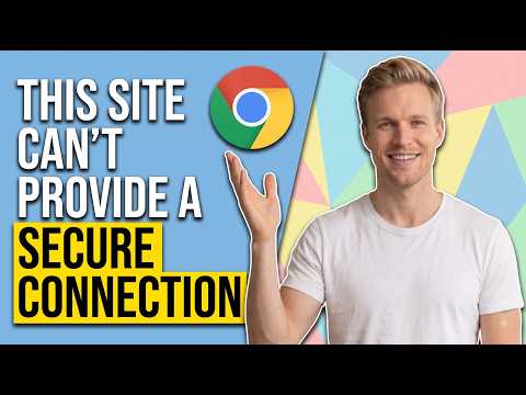 How To Fix This Site Can't Provide A Secure Connection Chrome Error (Easy Guide)