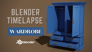 3D Modeling a Wardrobe - Blender 3.0