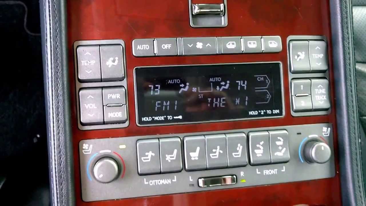 Lexus LS460 Exec. Seat Pkg. Rear Climate System YouTube