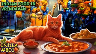 Indian Food Paneer Tikka and best Pizza in Vrindavan India | New Restaurants opposite Prem Mandir