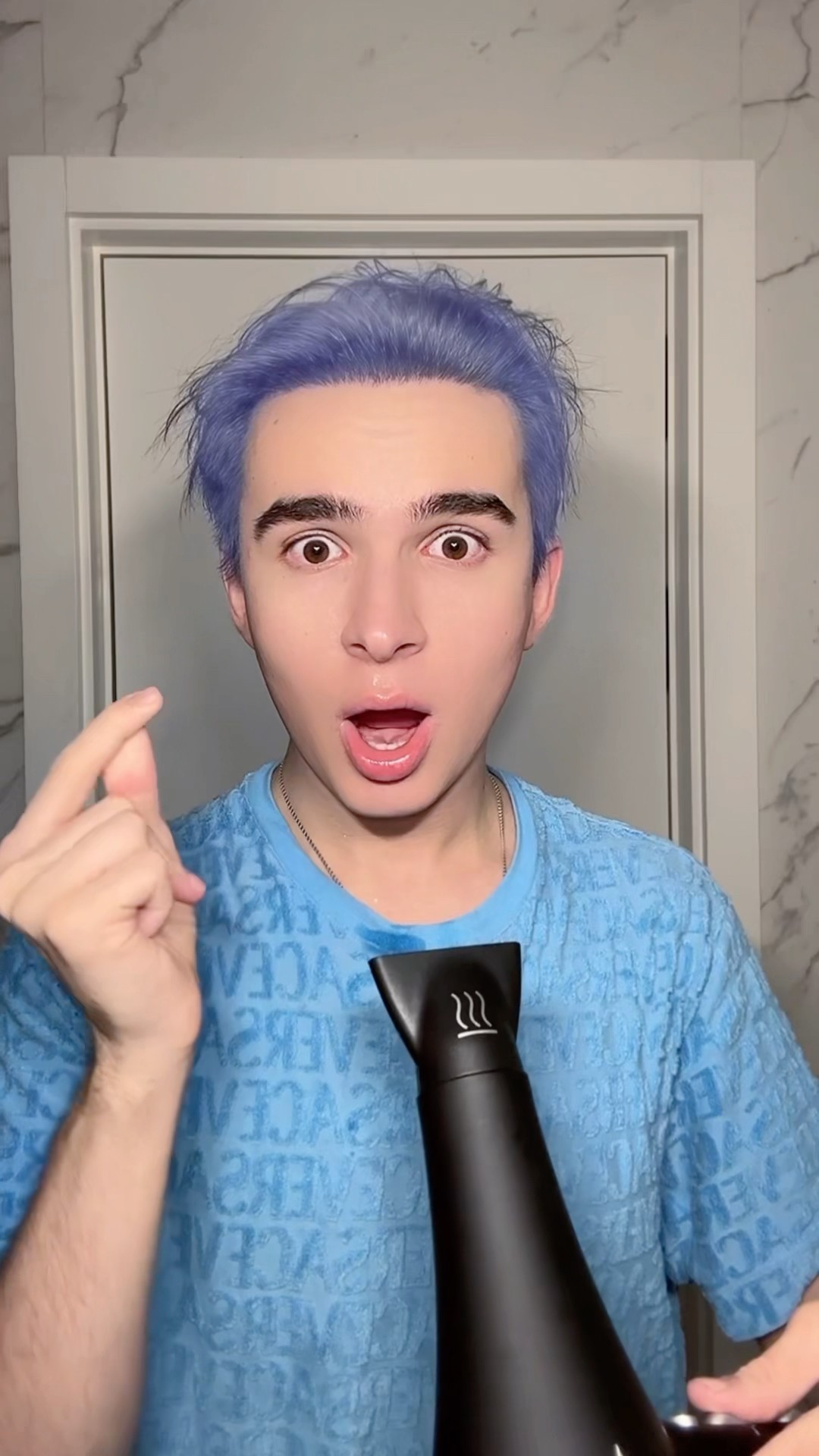 Radmiru is trying viral hair hack! ? #shorts