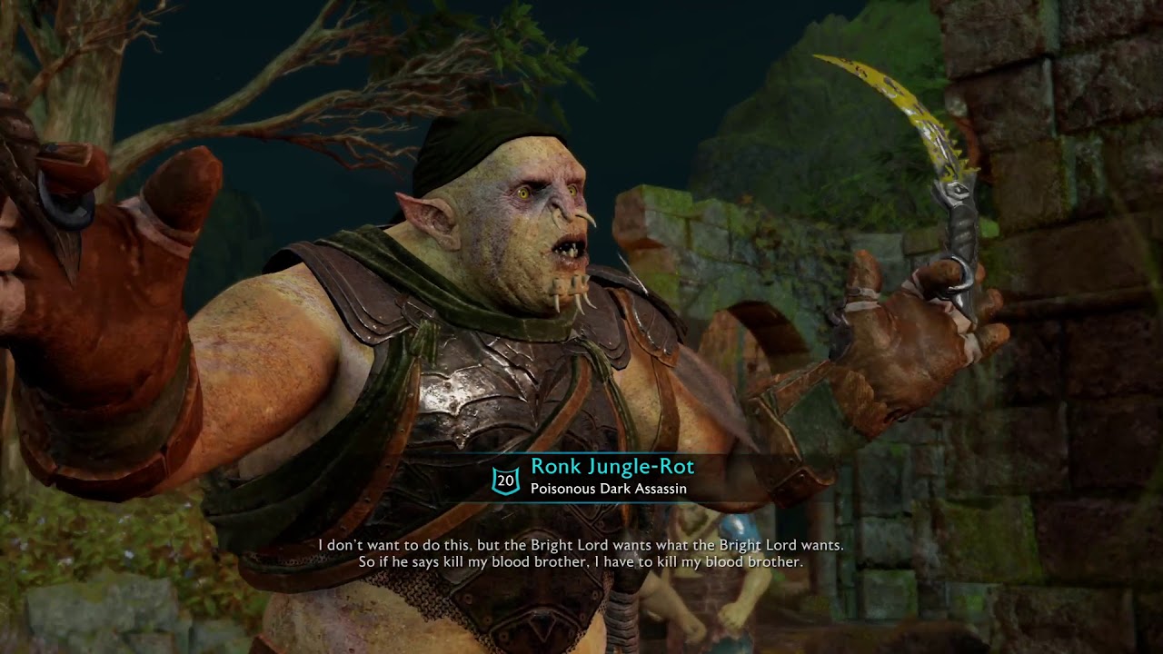 Middleearth Shadow of War Deranged Blood Brother YouTube