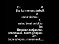 Chord Gitar Ungu - Jika Itu Yang Terbaik