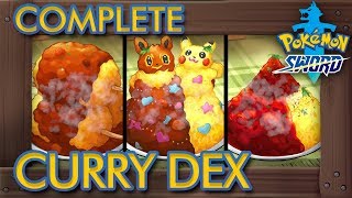 Pokémon Sword & Shield - Full Curry Dex (All 151 Curries)