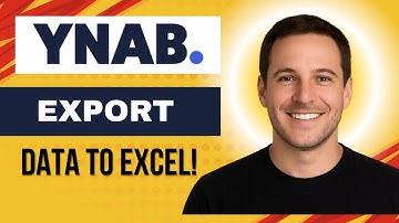 How To Export YNAB Data to Excel | Step by Step Guide
