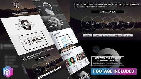 After Effects Template - The Corporate - Modern Style Business Presentation #AfterEffectsTemplate