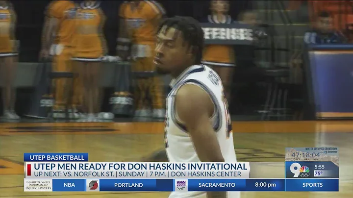 UTEP men's basketball ready for Don Haskins Sun Bowl Invitational
