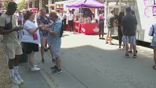 Downtown Minneapolis sparkles for crowds on 4th of July weekend