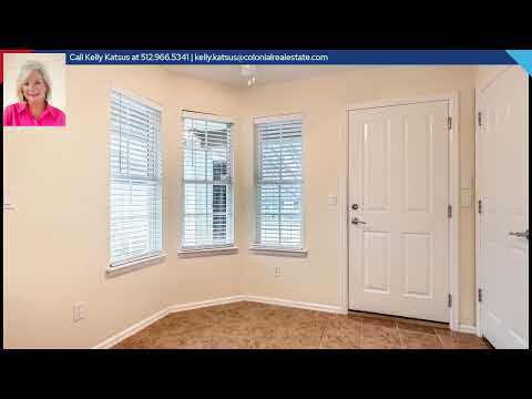 609 Salt Creek Lane, Georgetown, TX home video tour