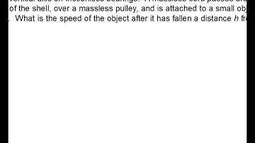 Video 11.5: Conservation of Energy with Rotation