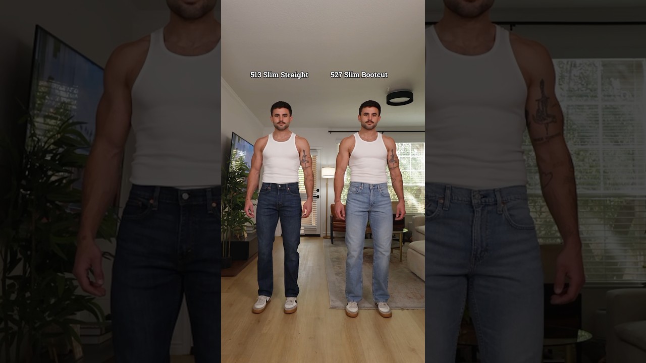 Levi&rsquo;s Fit Guide: 10 jeans compared side by side