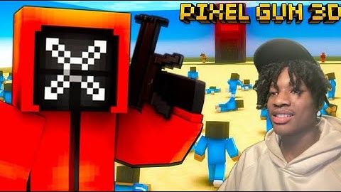 playing squid games in pixel strike 3d 🔥