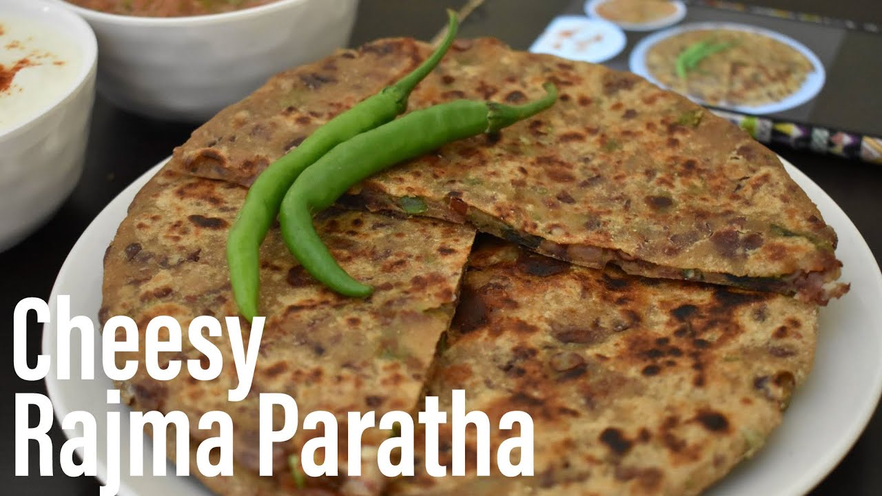 Cheesy Rajma Paratha | Rajma Paratha | Best Bites