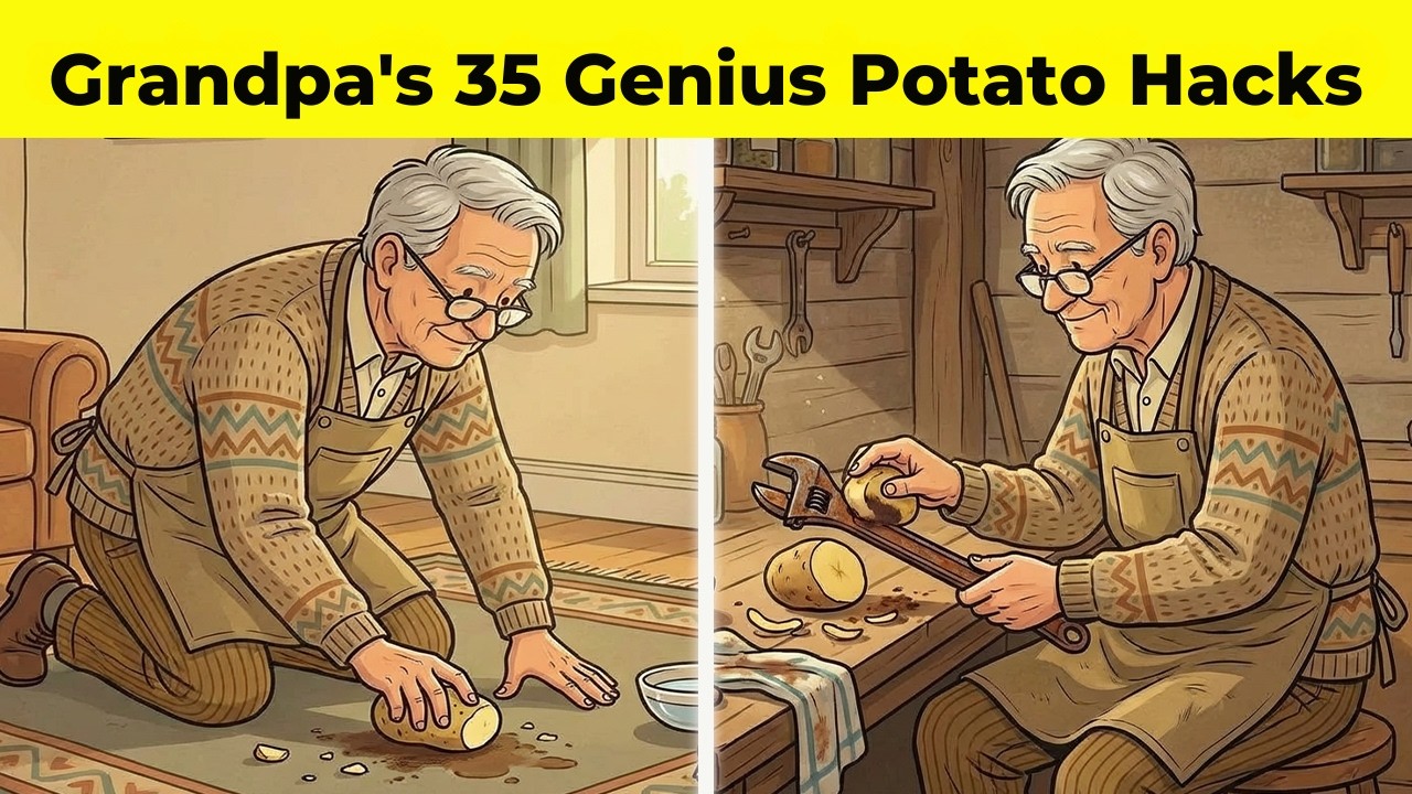 35 гениальных советов дедушки по приготовлению картофеля, о которых вы пожалеете, что не знали ра...