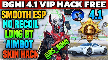 BGMI HACK 4.1 | BGMI 4.1 MOD APK | BGMI ESP HACK | BGMI NEW HACK TODAY | HOW TO HACK BGMI HACK