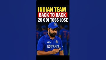 📌 YouTube DescriptionIndia have shockingly lost 20 consecutive ODI tosses! 😱