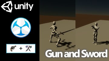 Unity Game Creator Tutorial - Gun and Sword Setup