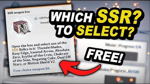 [ToF] What To Pick? SSR Selector! It