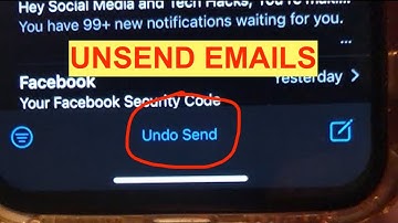 How to UNSEND emails on iPhone (Amazing new iPhone Hack)