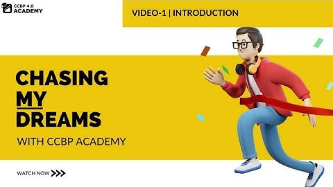 Chasing my dreams with CCBP|Nxtwave|CCBP4.0 Academy|Introduction|Feb 2023|The Young - India