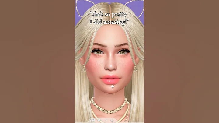 when you think you ATE in CAS! ib: @GabiaSims #sims4 #thesims4 #sims #shorts