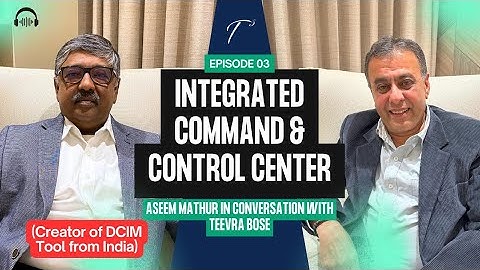 Integrated Command & Control Center (ICCC) | Episode 3 | Podcast Series | TeeCube #iccc #smartcity