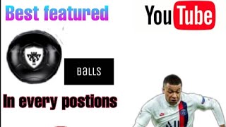 || BEST BLACK BALLS IN EVERY POSTIONS || PES2020