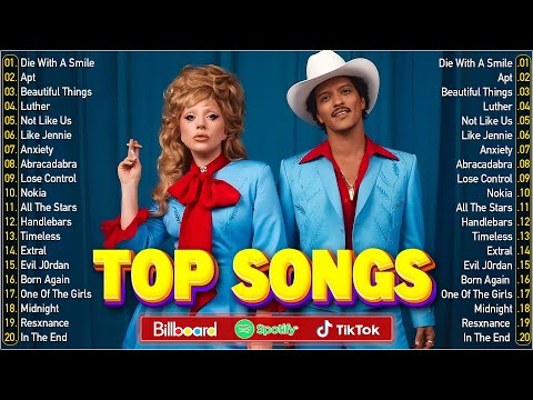 Top 40 Songs This Week 2025 Most Popular Songs 2025 Bruno Mars Lady Gaga Benson Boone