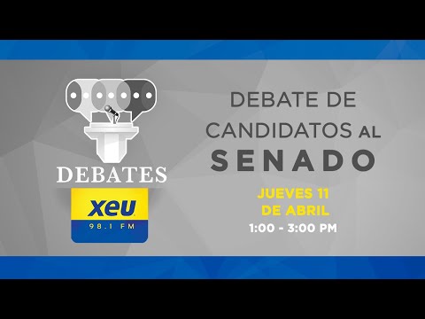  Debate de Candidatos al Senado de la República por Veracruz