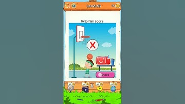 Braindom 2 Level 63 || help him score.