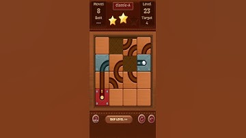 Let Me Roll : Sliding block, brain, rolling puzzle - Classic A Mode - Level 22 and 23 #Shorts