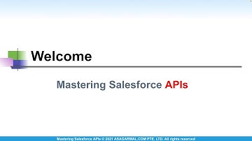 Welcome To Mastering Salesforce APIs