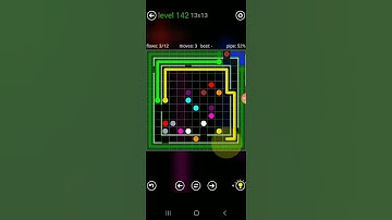 How to solve flow free (courtyard spin 13x13 level 142)