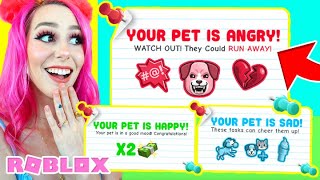 Youtube Video Statistics For Pets Have Feelings What If Pets Had Feelings In Adopt Me Roblox Noxinfluencer - roblox adopt me dino egg pets