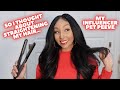 So I thought about straightening my hair... | BiancaReneeToday