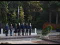 Президент Ильхам Алиев и члены его семьи посетили могилу общенационального лидера Гейдара Алиева