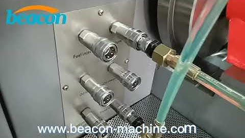 CR919 hydraulic coding function HEUI EUI EUP  test bench test PT injector wiring video