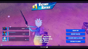 I won a game of team rumble on spawn island