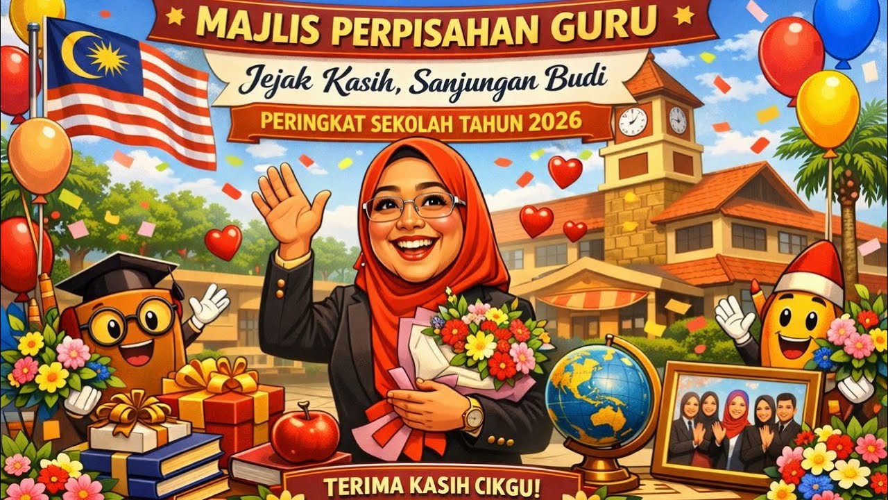 MONTAJ MAJLIS PERPISAHAN CIKGU AZURAH