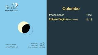 Annular Solar Eclipse - January 15th 2010 - Colombo, Sri Lanka