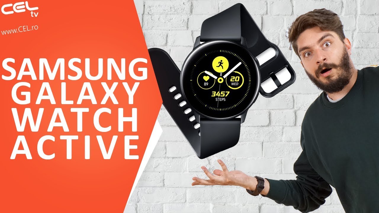 Ceas Smartwatch Samsung Galaxy Watch Active Green
