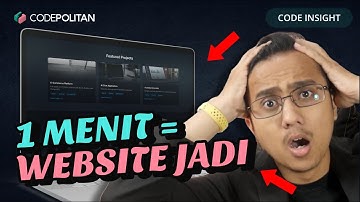 Bikin Website TANPA CODING dalam 1 MENIT ft. Bolt & v0 | Code Insight